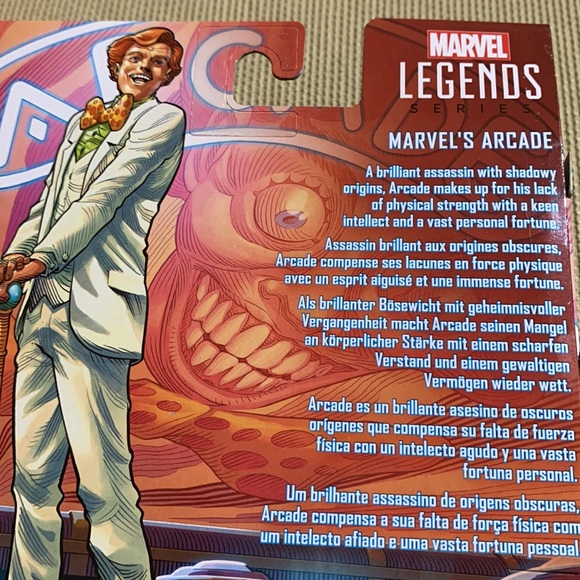 NWOT Marvel Legends Series Super Villains Marvel’s Arcade Xemnu Build a figure - Picture 6 of 7